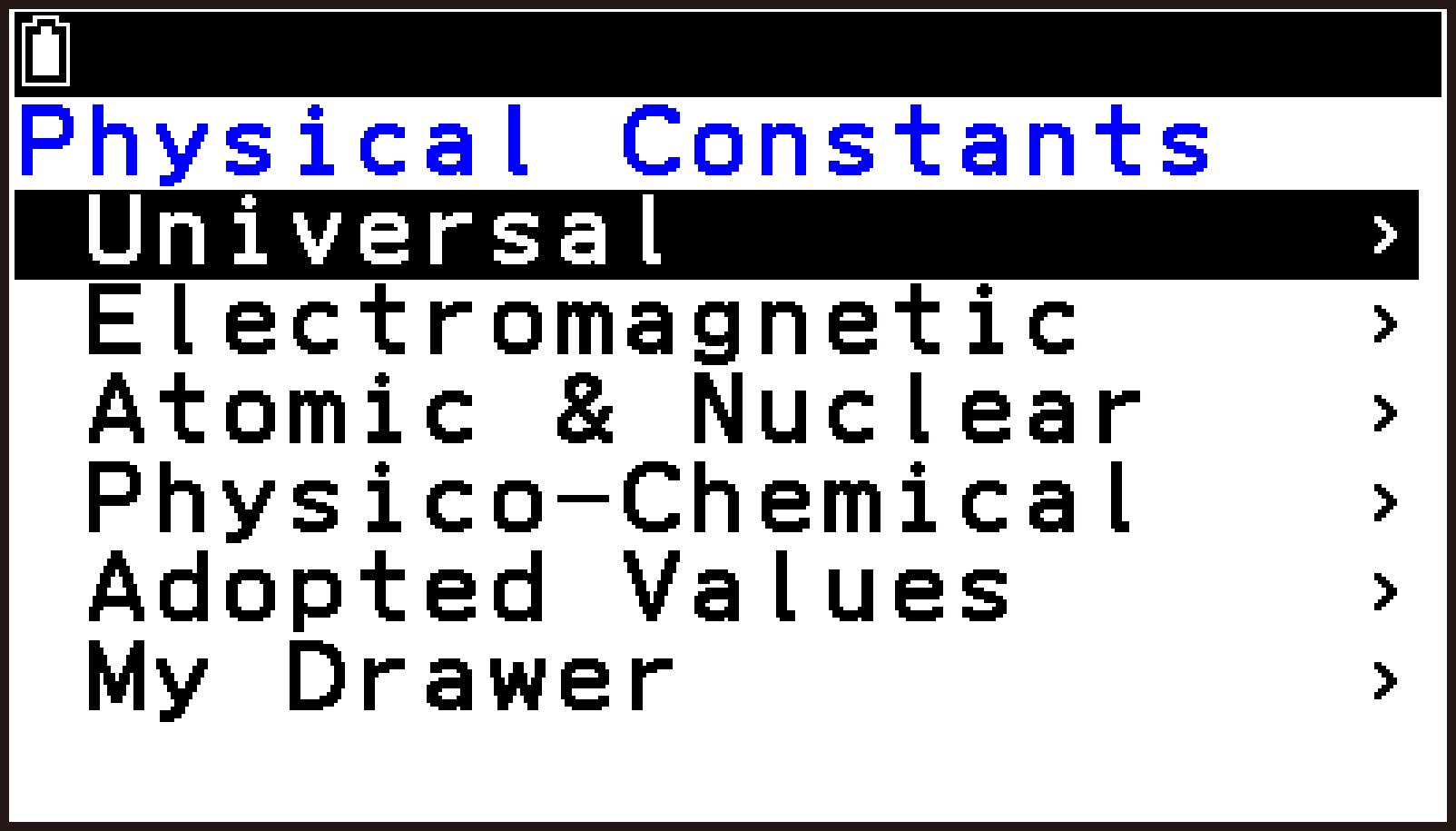 CY875_V2_Database Displaying Physical Constant_1